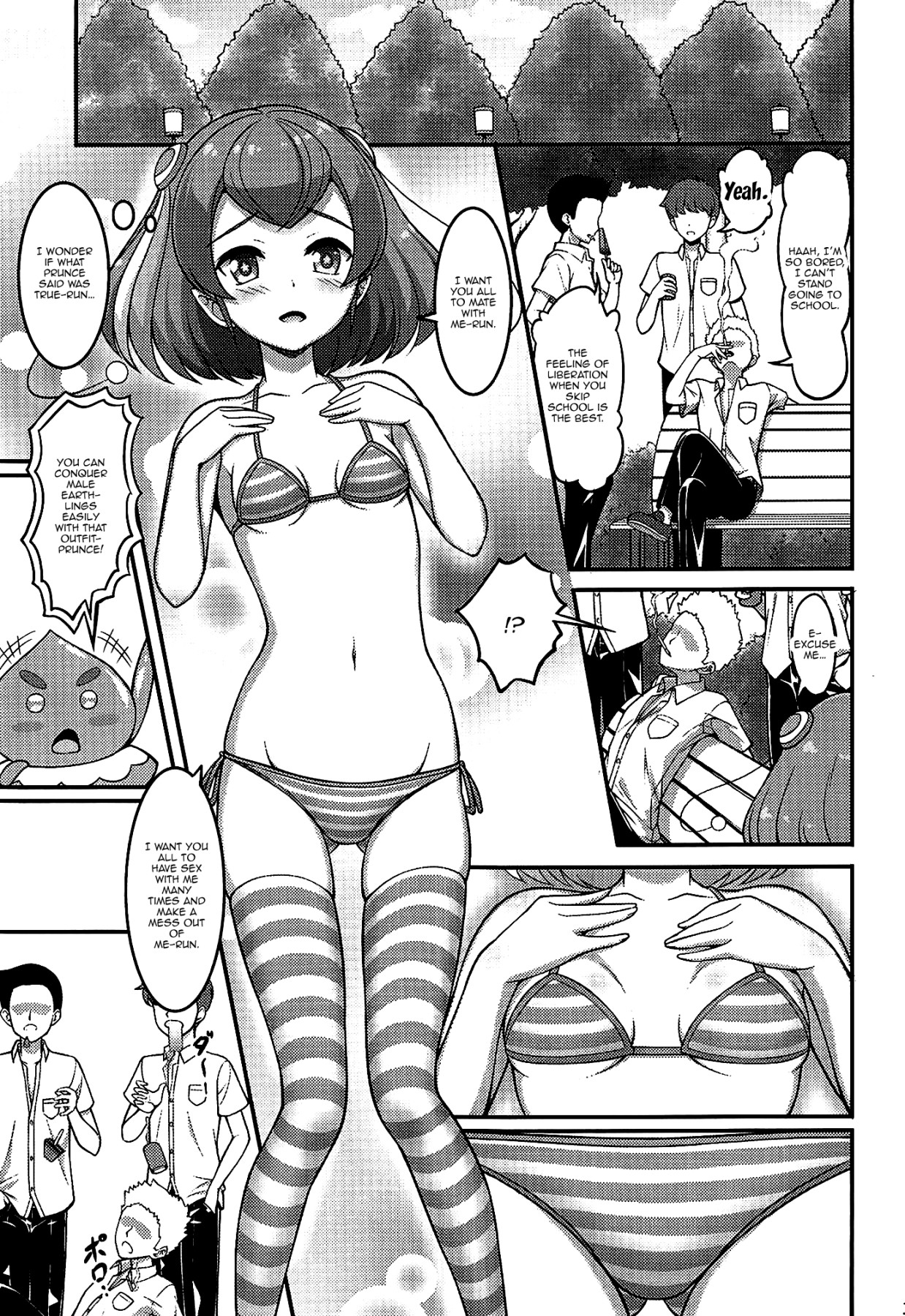 Hentai Manga Comic-Lala-chan's Excited-Read-18